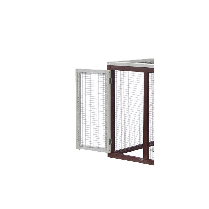 Pollaio in legno da giardino 122x63 cm – 2 spazi interni per 3 galline – spessore pareti 10 mm – PO1206 Foresta