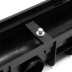 Canale di scolo 5x1m con griglia per scarico acqua 1,5t Canaletta di drenaggio