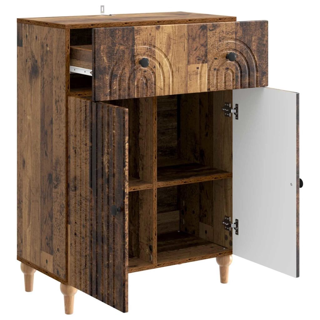 Credenza Legno antico 66 x 34,5 x 90 cm Legno ingegnerizzato