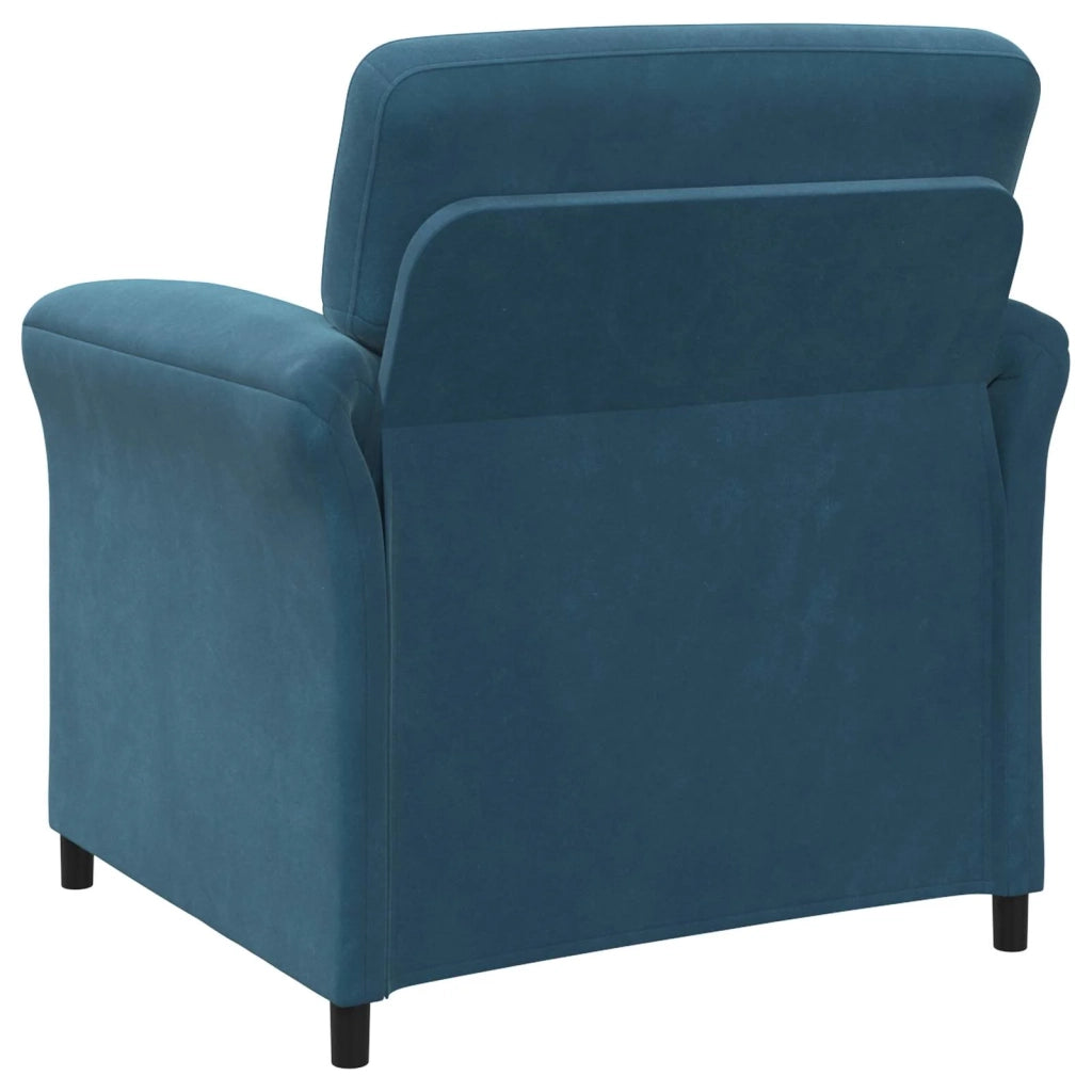 Set di divani 2 pz Blu Velluto 3424922