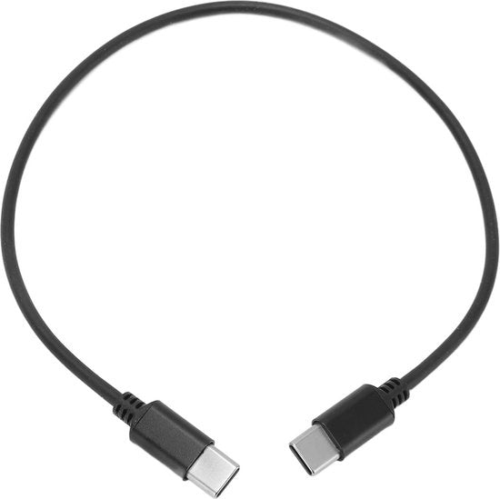 Cavo USB C a USB C Microfono - Collegamento con Microfono Reversibile Senza Fili - Altoparlante per Telefono - Adatto per RODE Wireless GO II