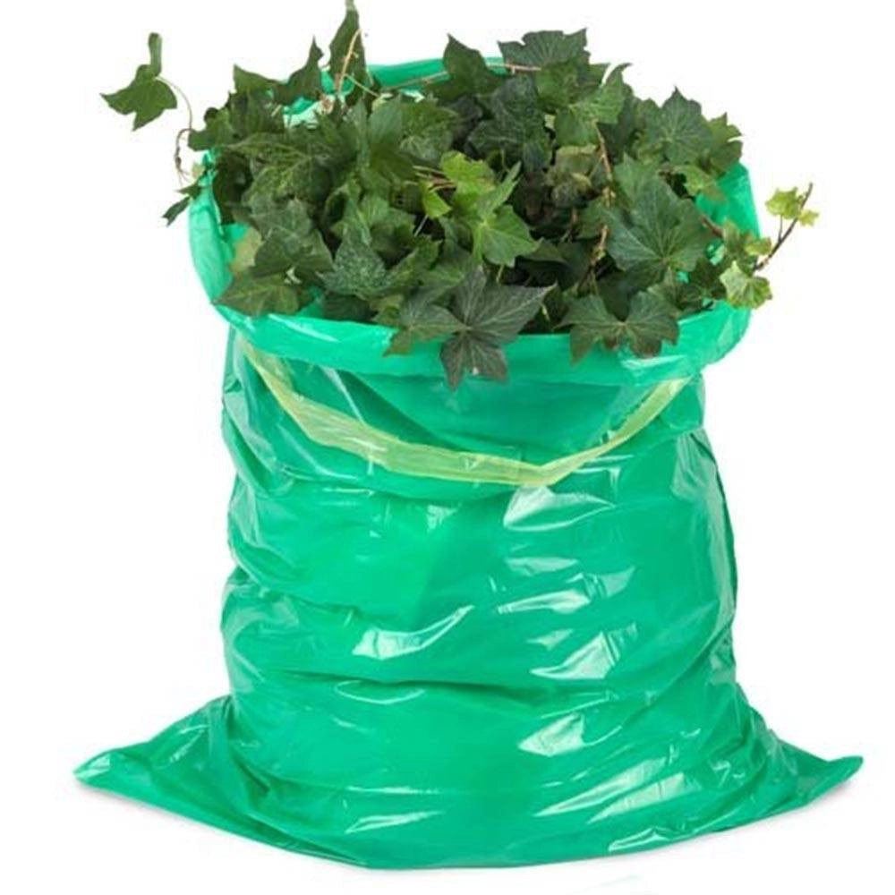 Trade Shop - Rotoli Sacchetti Spazzatura Sacco Giardinaggio 150lt 80x120cm Con Laccetti 20pz -