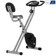 Bicicletta da camera pieghevole ¨C zephmum ¨C 8 livelli resistenza, sella regolabile, grigio