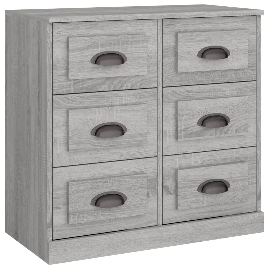 Credenza Grigio Sonoma 70x35,5x67,5 cm in Legno Multistratocod mxl 103223