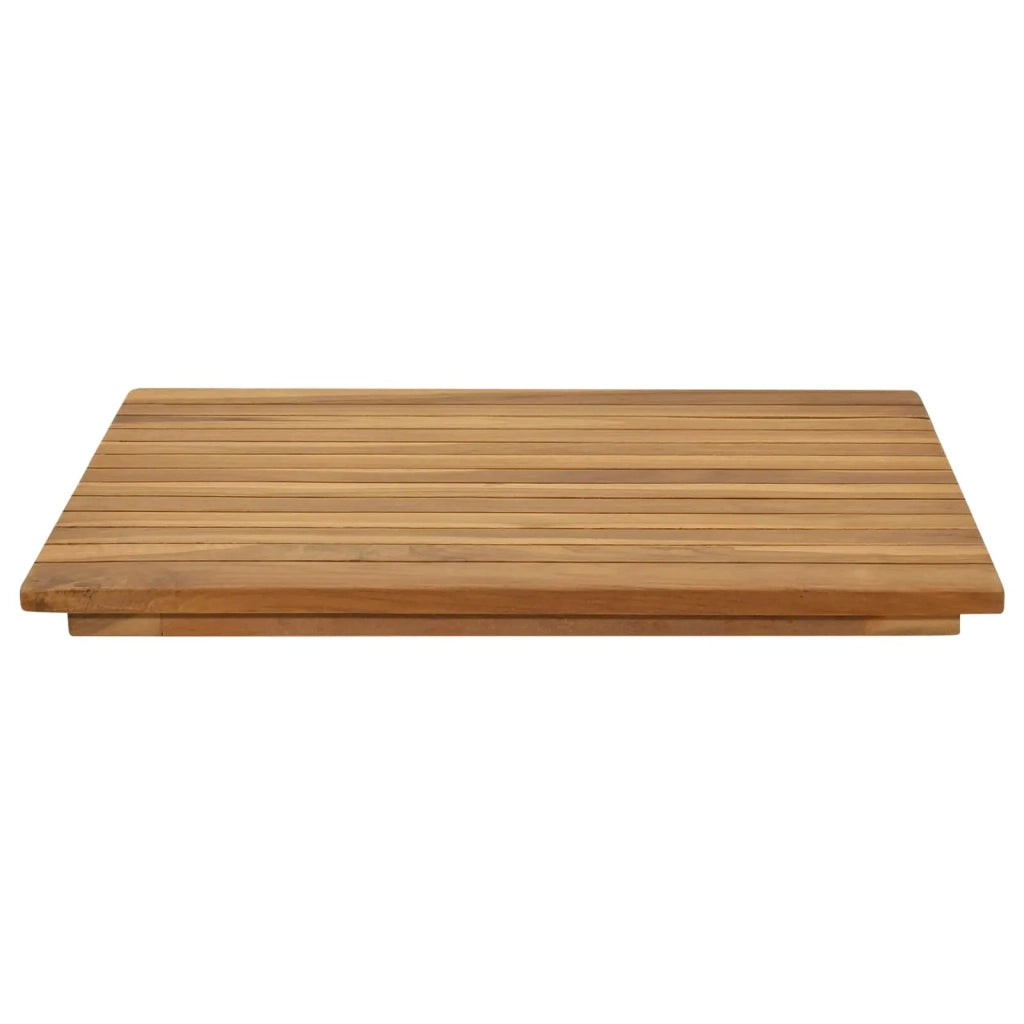 Piano del tavolo 50 x 50 x 3,5 cm Quadrato Legno di teak solido 42033144