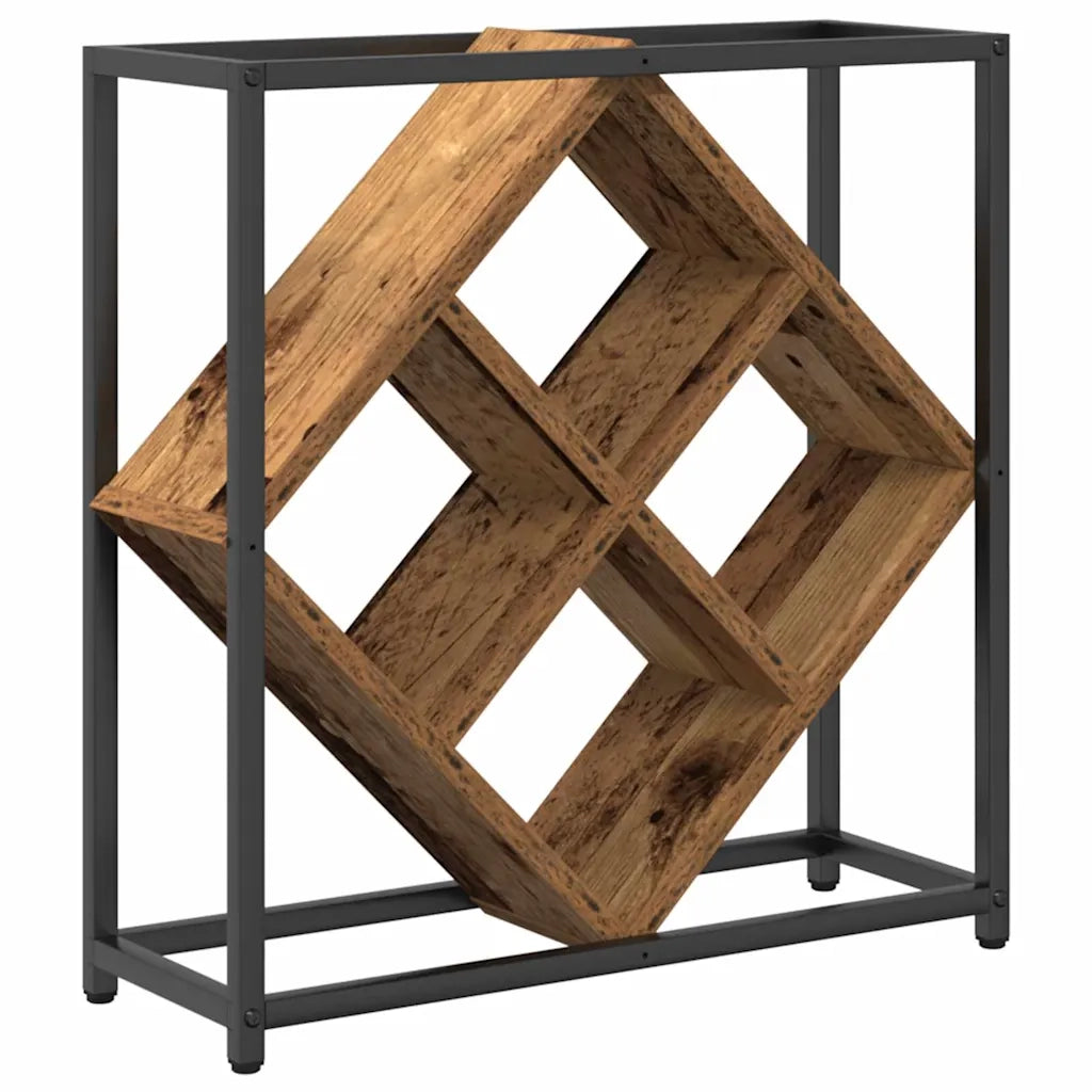 Portabottiglie Legno vecchio 51 x 18 x 52,5 cm CFW2821009