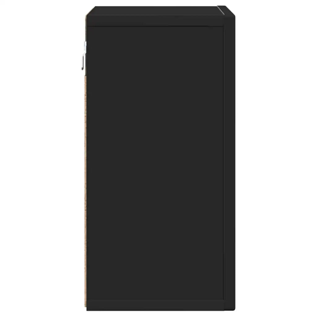 Armadio pensile Nero 60 x 20 x 40 cm Legno multistrato