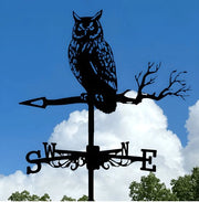 Decorazione Metallica con Motivo di Animali - Ornamento per Dintorni e Terrazze - Decorazione in Acciaio per Esterni - Uccello Decorativo