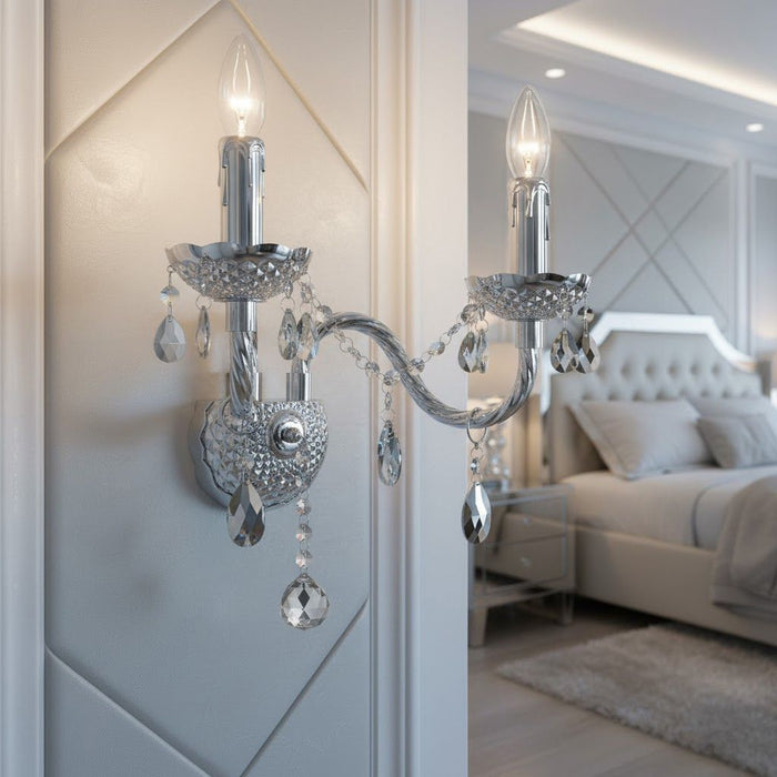 Lampada Da Parete Ebt019-2w Chrome