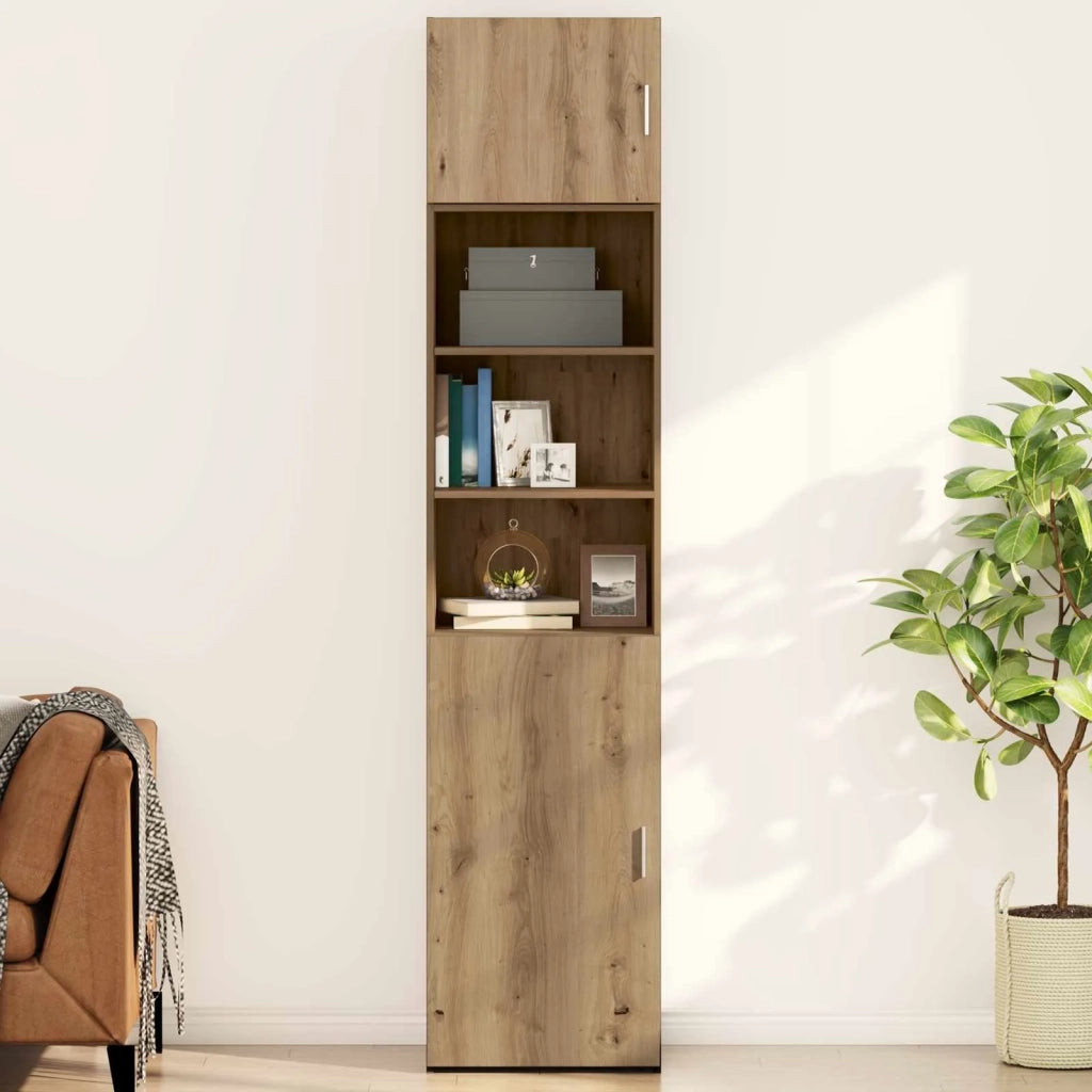 Armadietto a Muro | Mobile a Parete rovere artigianale 50 x 42.5 x 40 cm