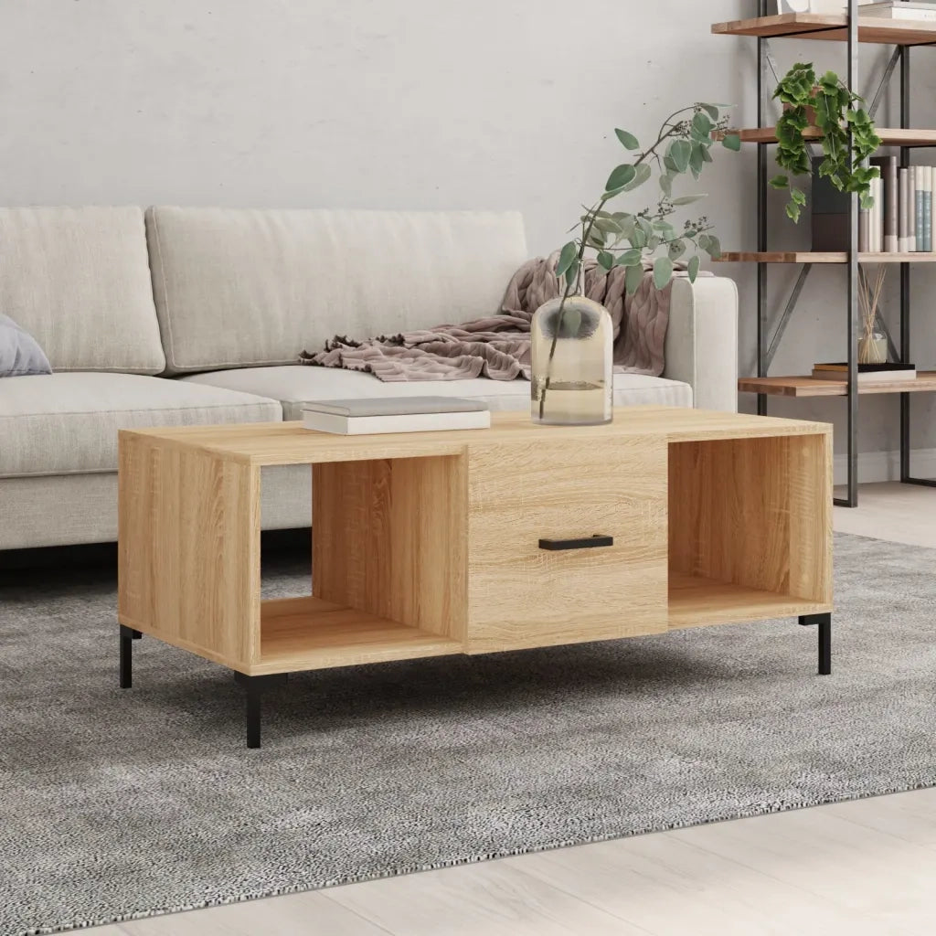 Tavolino da salotto | Tavolino da caff¨¨ | Tavolino da Soggiorno Rovere Sonoma 102x50x40cm Legno Multistrato