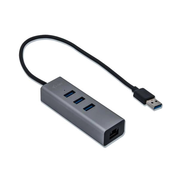 I-TEC HUB USB 3.0 3 PORTE + ADATTATORE GIGABIT ETHERNET