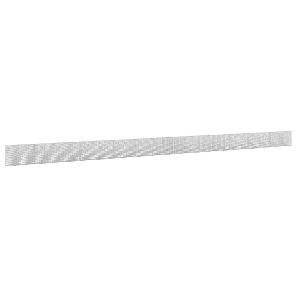 Gabione con filo da 3,5 mm e rete da 5x2,5 cm 1000x10x50 cm 3461558