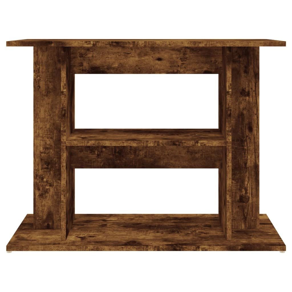 Base per mobiletto per acquario 80 x 35 x 60 cm legno ingegnerizzato marrone 02_0045068