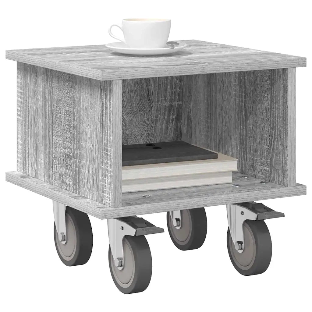 Supporto TV Grigio Sonoma 37 x 35 x 35 cm Legno multistrato 891053