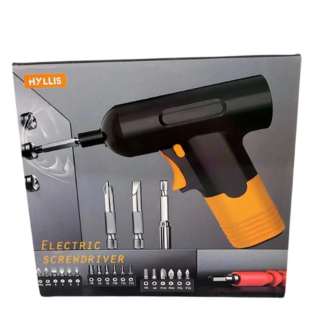 MINI TRAPANO AVVITATORE RICARICABILE CORDLESS KIT PUNTE USB CASA FAI DA TE
