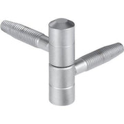 CERNIERA TIPO ANUBA 119 AGB - ACCIAIO CROMATO OPACO MM14- 4 pezzi
