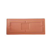 Cheonda - Garden Italia Fioriera Festonata GCF 50×20 cm in Resin – Made in Italy, Resistente al Gelo e Antiurto Colore: TERRACOTTA