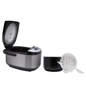 SOGO Robot da Cucina Multifunzione – 11 Programmi, 5L, Corpo in Acciaio Inox, Display LED, Timer 24h, 900W