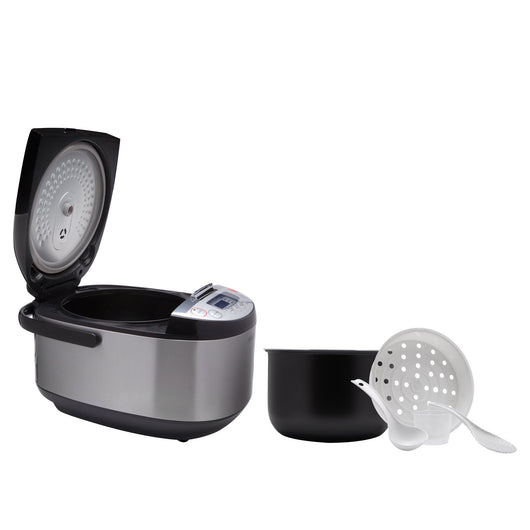 SOGO Robot da Cucina Multifunzione – 11 Programmi, 5L, Corpo in Acciaio Inox, Display LED, Timer 24h, 900W