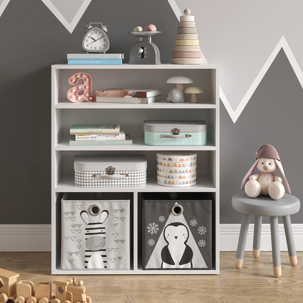 Libreria bambini Luigi Bianco 72 x 90.2 cm 2 scomparti Vicco