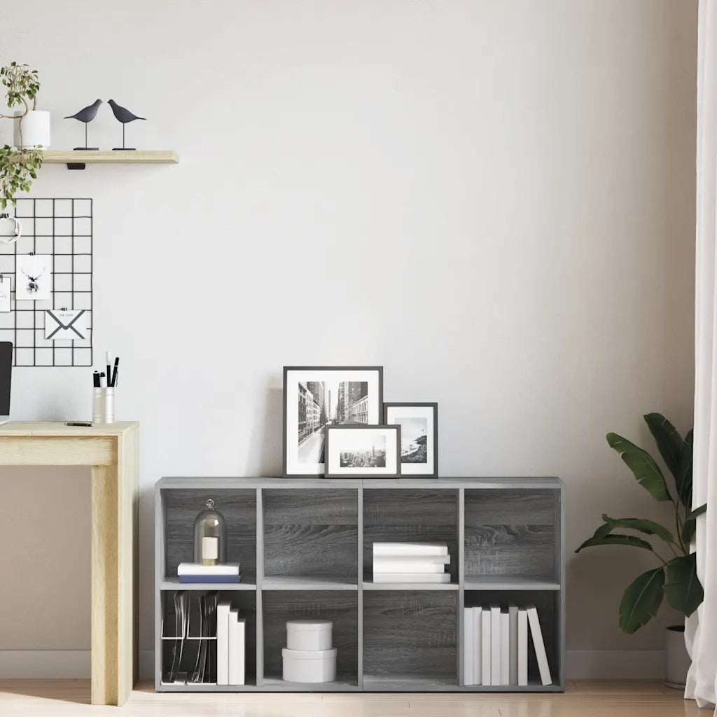 Libreria/Credenza Grigio Sonoma 66x30x130 cm Legno Multistrato 815250