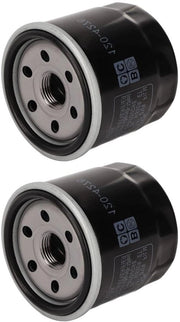 Filtro dell'olio motore Premium 2 pezzi per motori a 2 cilindri V a doppia testa - Afdichtamento perfetto - Prestazioni estese - 136-7848 120-4276 127-9222