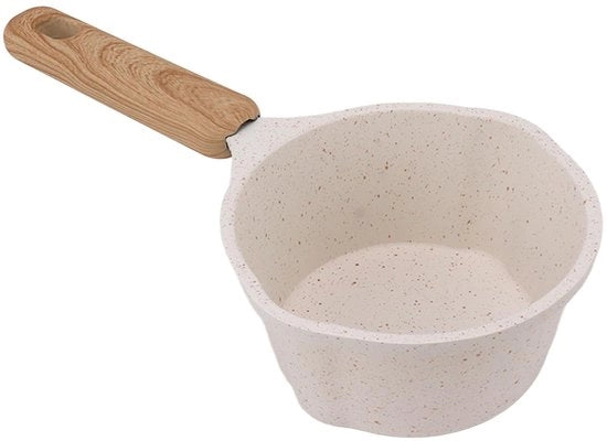 Sausiera con rivestimento antiaderente - accessori da cucina multifunzionali - 250 ml - bianco - induzione