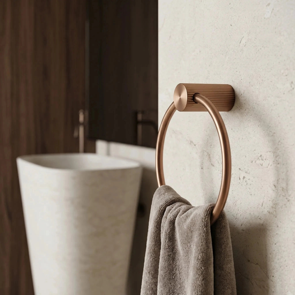 Appendino Da Bagno Ring 64106 Solo Brush Copper