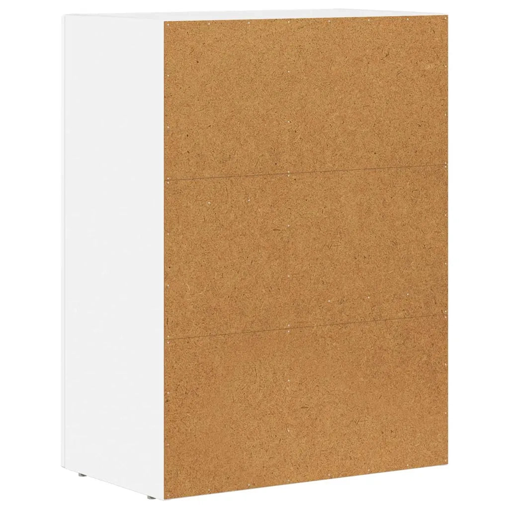 Credenza Bianco 59 x 35 x 80.5 cm Legno multistrato 891314