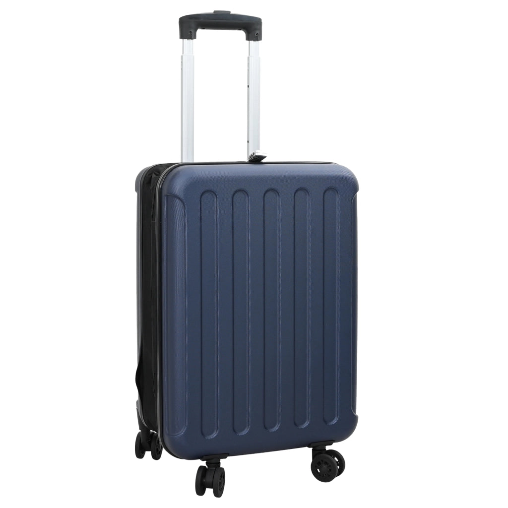 Valigia Pieghevole Hard Shell 20'' Blu Scuro 34x23x55.5 cm ABS