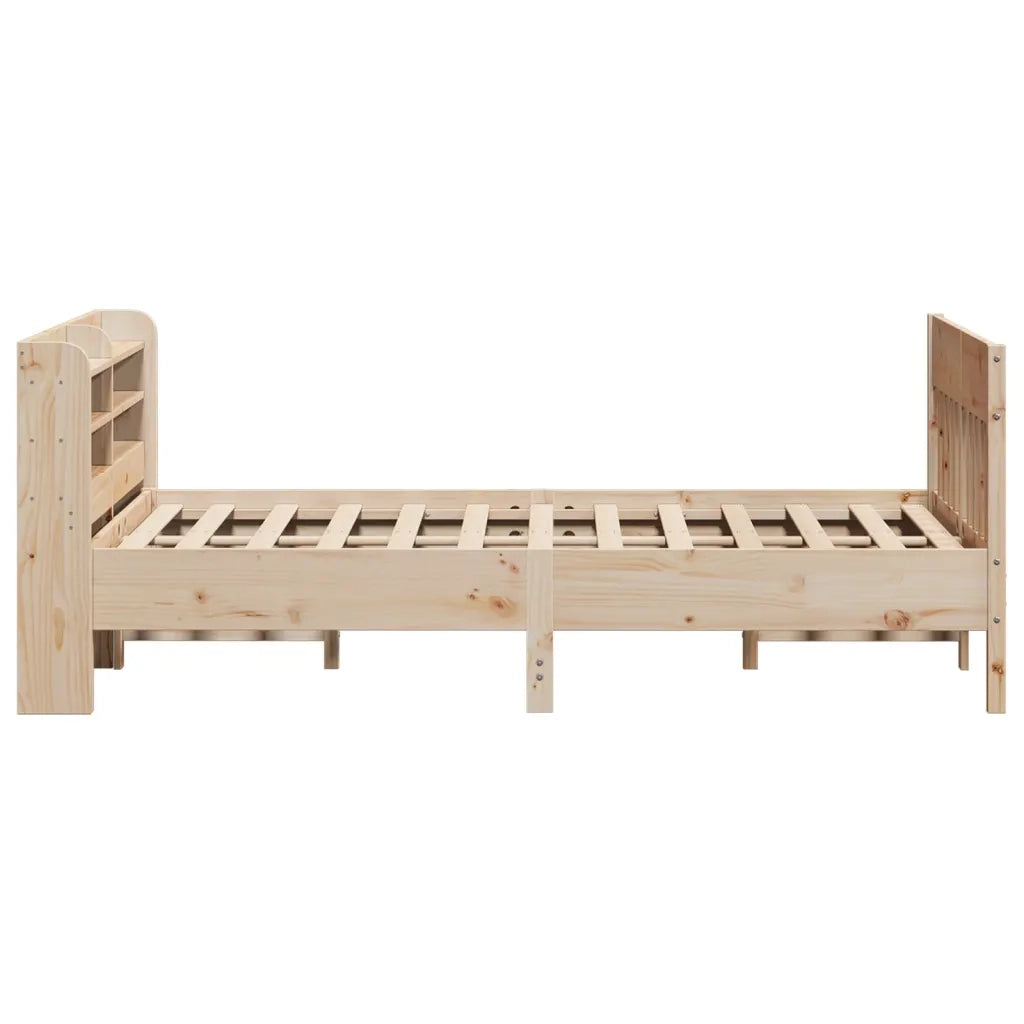 vidaXL Letto senza Materasso 135x190 cm in Legno Massello di Pino