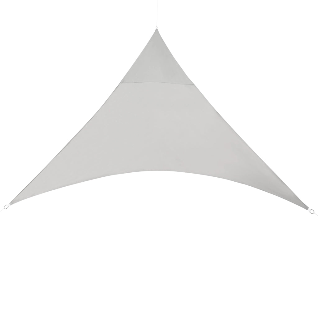 Vela Ombreggiante Patras Tenda Parasole Triangolare 360x360x360 cm Grigio Chiaro [en.casa]