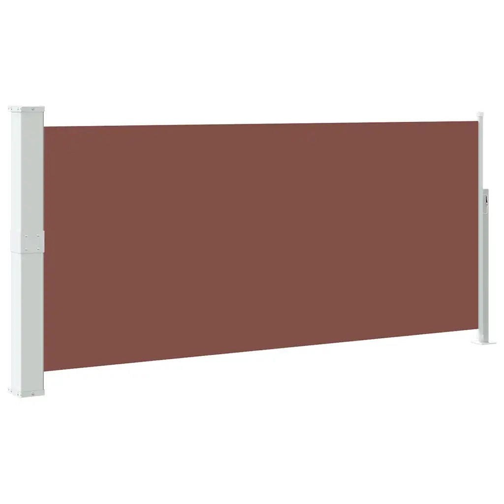 Tenda da Sole Laterale Retrattile 140 x 300 cm Marrone 45358