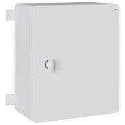 Armadio elettrico moderno per stoccaggio interno/esterno 47 x 20 x 60 cm plastica grigia 02_0058196