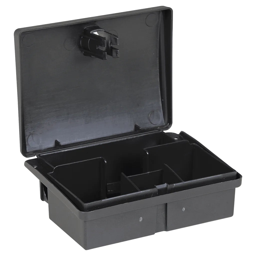Trappole per Topi 10 pz Nere 13x10x4 cm 4106482