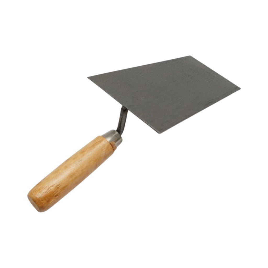 Frattazzo in acciaio inox con lama flessibile 200 × 125 × 100 mm