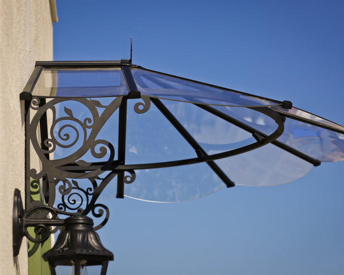 Pensilina Da Esterno 175X125X80 cm  Trasparente - Canopia Lily