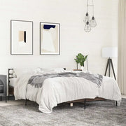 Giroletto Rovere Marrone 150x200cm in Legno Multistrato Metallo 3280051