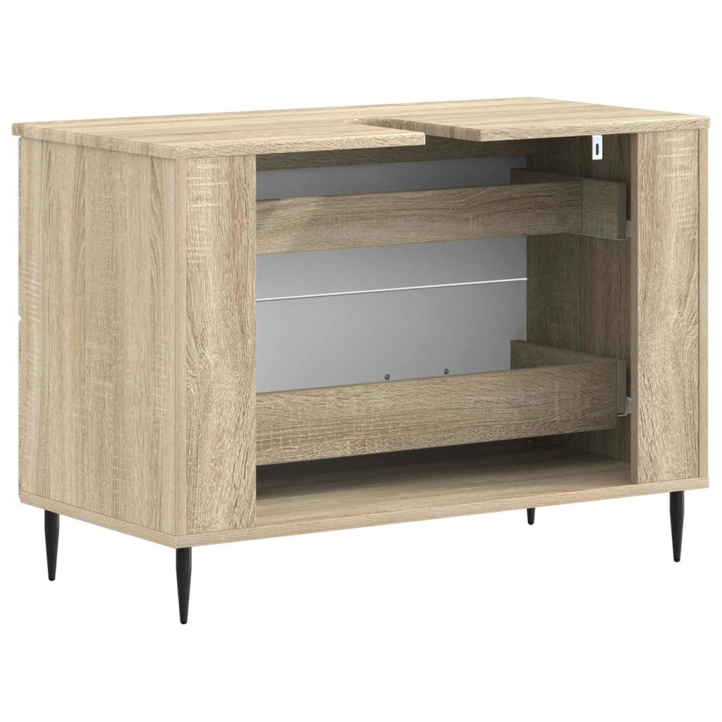 Armadio per Lavabo da Bagno HAARLEM Rovere Sonoma 896797