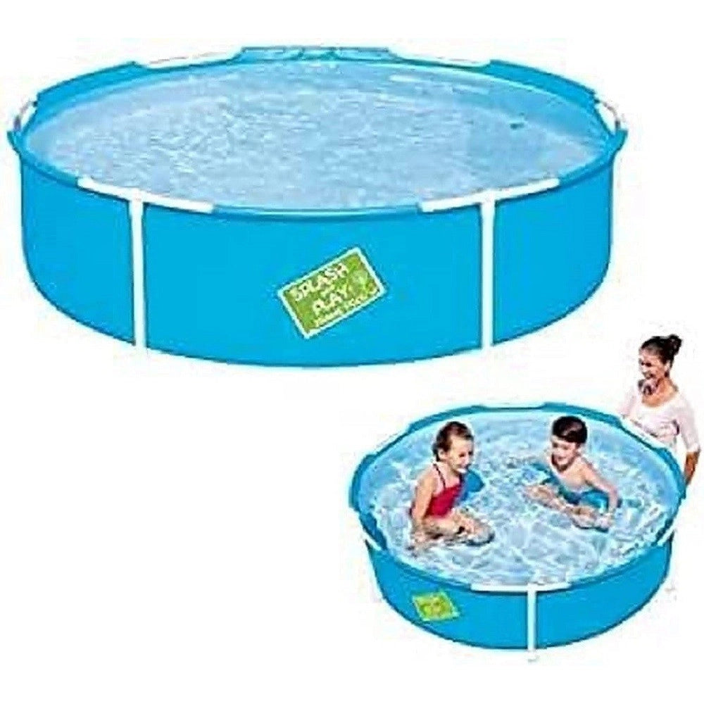 Trade Shop - Piscina Fuori Terra Steel Pro Frame Rotonda Da 152x38 Cm 580lt Per Bambini 56283 -