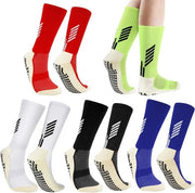 5 paia di calze da ginnastica colorate per uomo - calze antiscivolo per calcio, pallacanestro, pallavolo, corsa e altro