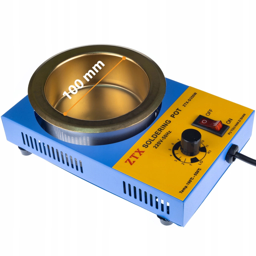 Tigelle Saldante 41-D 350W – Potenza 350W, Diametro 100mm | Temperatura 100-550°C | Per Saldatura di Massa e Stagno