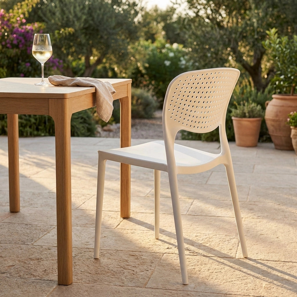 Sedia da Giardino in Plastica cm 56x46x80 - BELL