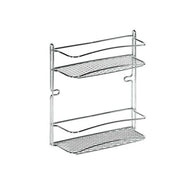 Mensola Bagno Cromo Star Rett. 2P 25X10 H.27 Artex