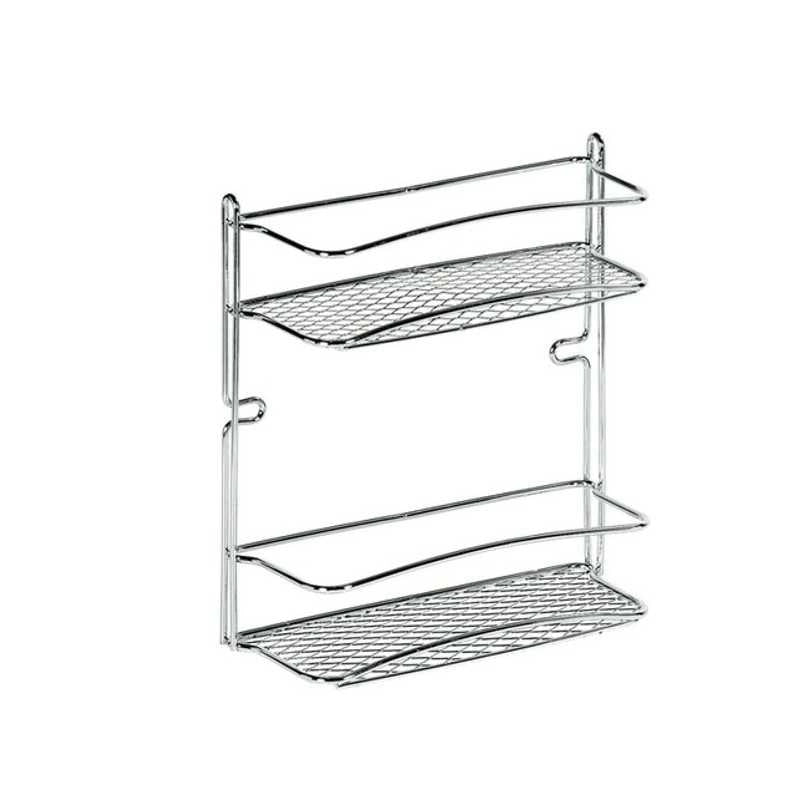 Mensola Bagno Cromo Star Rett. 2P 25X10 H.27 Artex