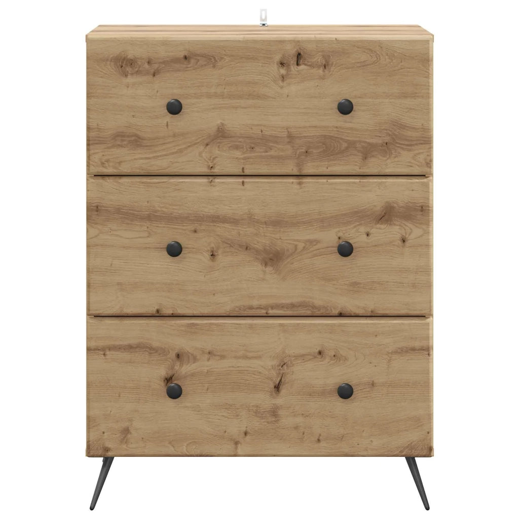 Mobile con Cassetti Rovere Artigianale 66 x 34,5 x 90 cm 895534