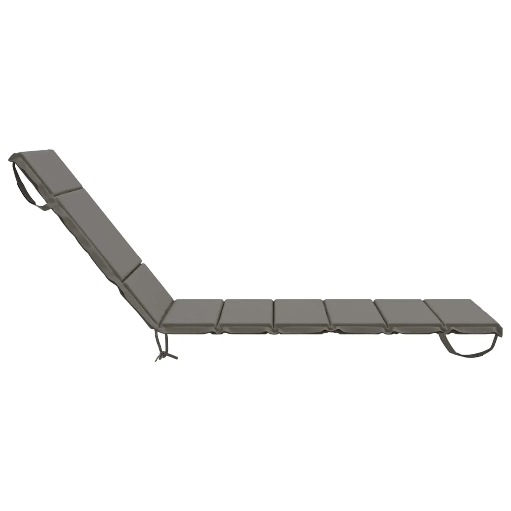 Cuscino per Lettino GEMERT 100% Poliestere Grigio 948597