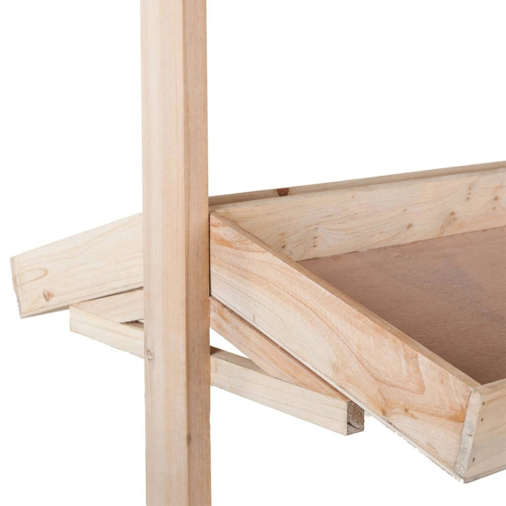 Carrello espositivo 110x58x168 cm
