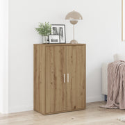 Credenza Rovere Artigianale 60x31x84 cm Legno Ingegnerizzato